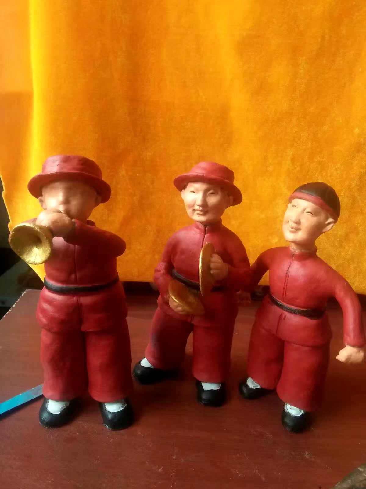 民俗博物馆彩塑作品定制(图1)