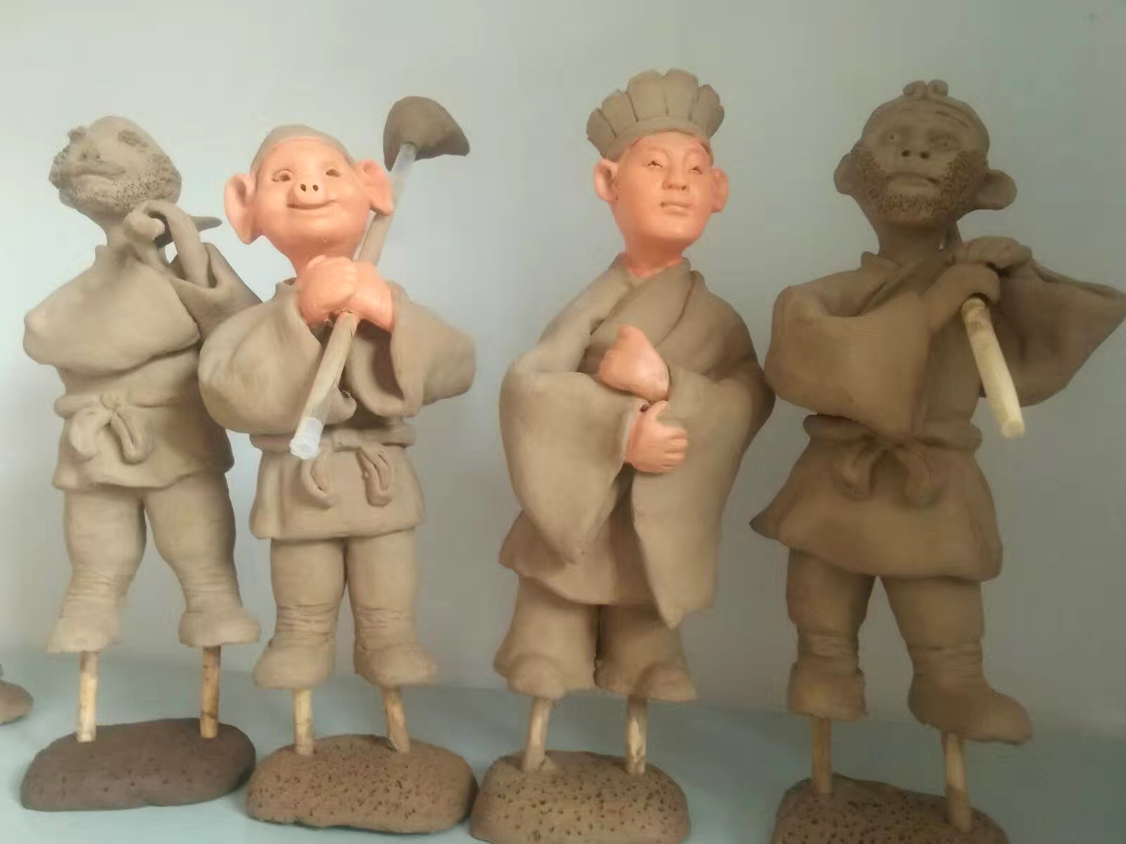 民俗博物馆彩塑作品定制(图2)