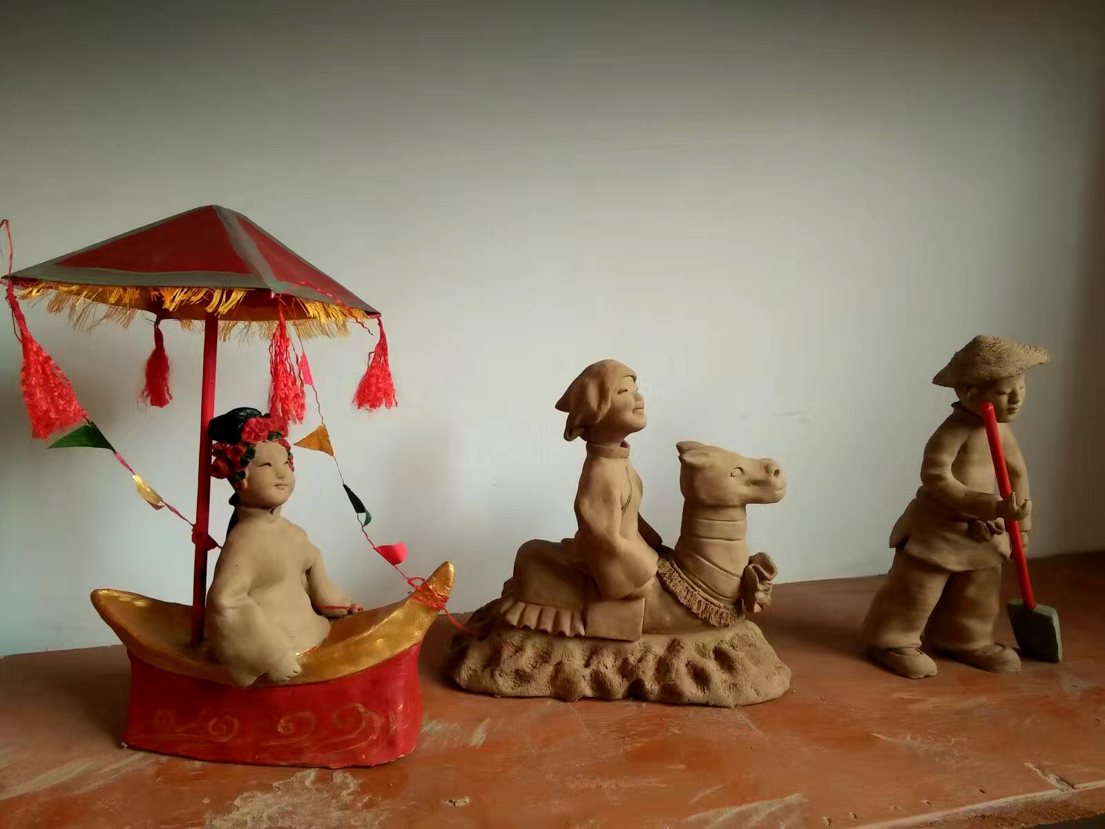 民俗博物馆彩塑作品定制(图3)